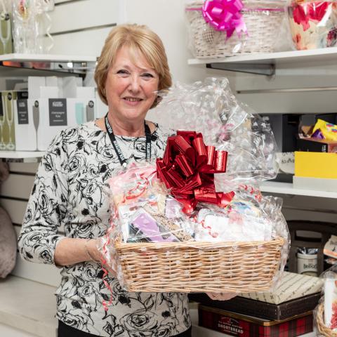 Holding a fundraising hamper