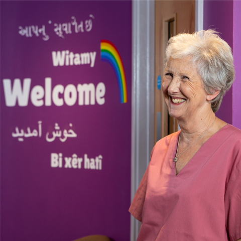 Bolton Hospice staff member
