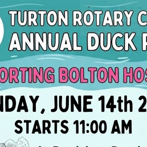 Turton rotary club duck race
